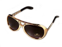Elvis Sunglasses - Gold